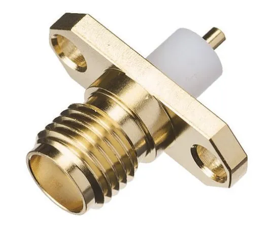 63-4926-05 Yuetsu Straight Flange Mount SMA Connector, Solder Termination 088-2062G