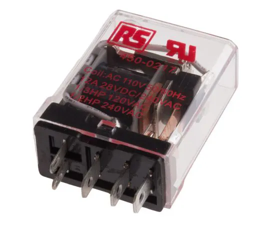 63-4797-11 RS PRO SPDT Non-Latching Relay PCB Mount, 110V ac Coil, 15A 450-0217