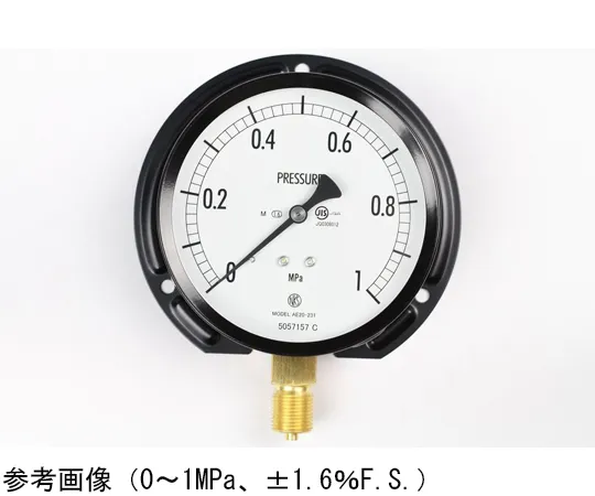 65-4287-48 Normal Pressure Gauge (Φ100) Vertical B Frame for Steam 0.1 MPa AE20-231