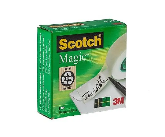 63-4834-25 3M 810 Clear Office Tape 19mm x 33m 810