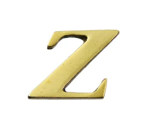 61-7430-76 Brass Gold Characters Large Characters Z QL20-Z