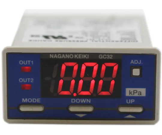 65-4314-53 Digital Differential Pressure Meter Analog Output 4~20 mA DC 100 Pa GC32-321