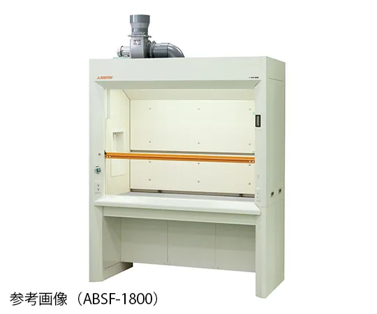 3-3938-11　［Discontinued］Fume Hood Standard (with PVC fan) 1200 x 830 x 2250mm　ABSF-1200