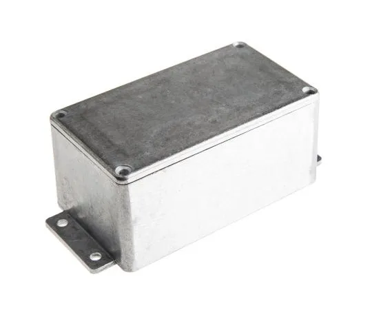 63-4843-90 RS PRO Die Cast Aluminium Enclosure, Shielded, Flanged, 139.6 x 63.8 x 55mm 517-3737