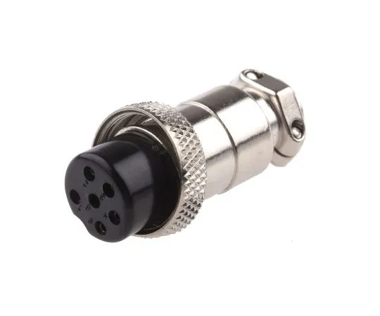 63-4661-40 RS PRO Cable Mount Connector, 6 Contacts, Miniature Connector 111-5758