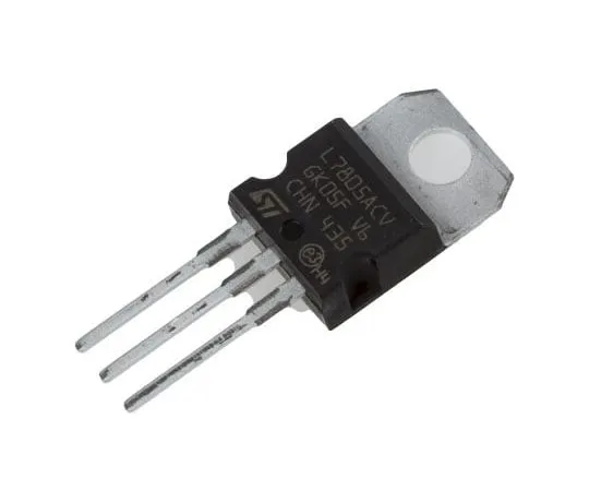 63-4712-15 STMicroelectronics, 5 V Linear Voltage Regulator, 1A, 1-Channel, 2% 3-Pin, TO-220 L7805ACV L7805ACV