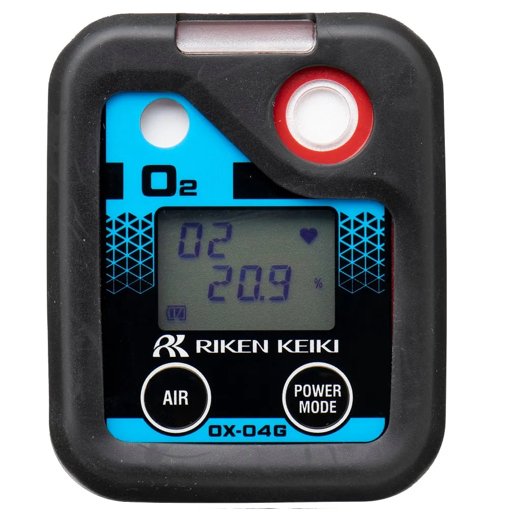 63-7822-49-20 Portable oxygen gas monitor calibration certificate OX-04G