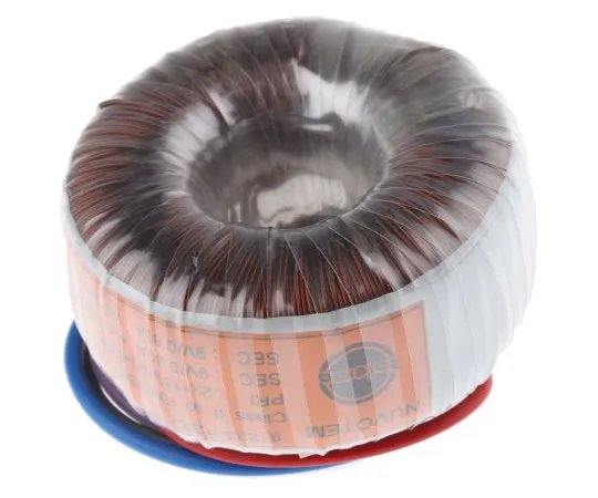 63-4747-59 2 Output Toroidal Transformer, 15VA, 2 x 9V ac 91936-P2S2