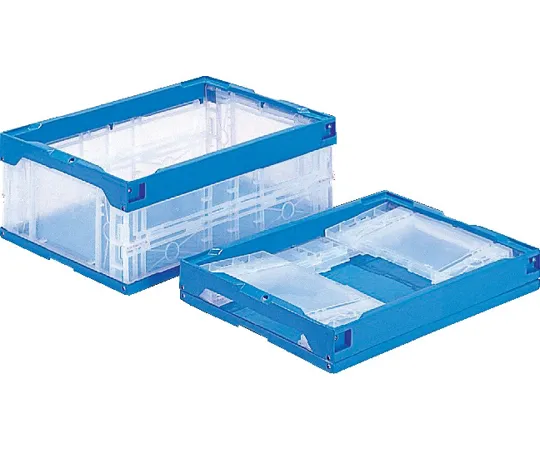 67-9214-13　Container 30B [2] Transparent/Blue　55103000TMBL