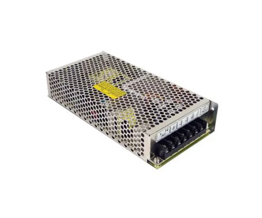 63-4913-29 Mean Well 158W 1 Output Embedded Switch Mode Power Supply SMPS, 3.3A, 48V dc Enclosed RS-150-48