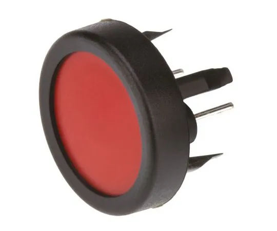 63-4757-47 Single Pole Single Throw (SPST) Red Membrane Keyboard Switch, 125 mA @ 48 V dc 1241.1104.7.093