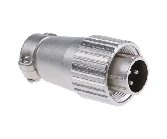 63-4862-82 Hirose JR Series Cable Mount Connector, 3 contacts Plug JR13PK-3P