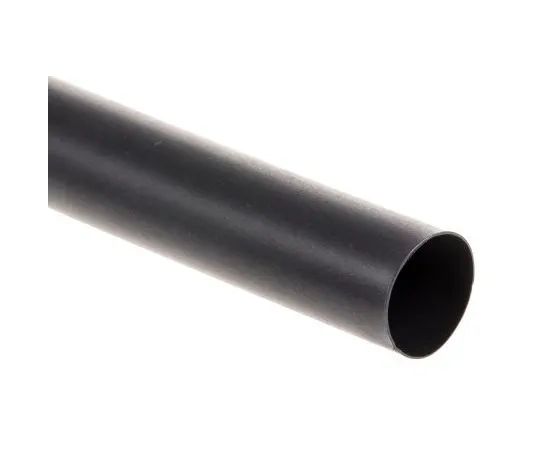 63-4740-18 TE Connectivity Black No Heat Shrink Tubing 12mm Sleeve Dia. x 1.2m Length, RNF-3000 Series 3:1 Ratio RNF 3000-12/4-0