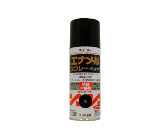 61-4457-65 Enamel Spray Paint (Black, 300mL)