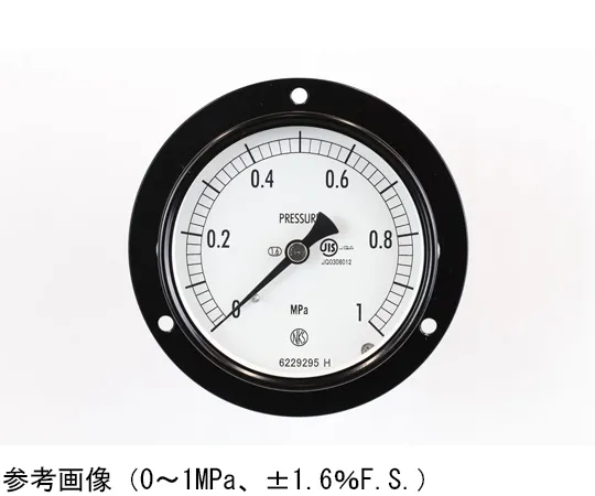 65-4275-49 Normal Pressure Gauge (Φ75) Embedded D Frame (Mounting Hole) 0.06 MPa AC15-271