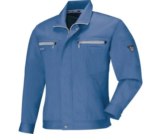 65-8527-35 Long Sleeve Blouson Cool Blue 3L 9654-406-3L