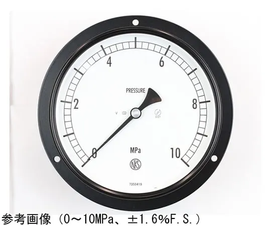 65-4291-61 Normal Pressure Gauge (Φ150) Embedded D Frame (Mounting Hole) for Vibration Resistance 10 MPa AG15-231