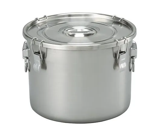 4-598-01　［Discontinued］Stainless Steel Airtight Tank (Shallow Type With Handles) 2.9L　UAL-01