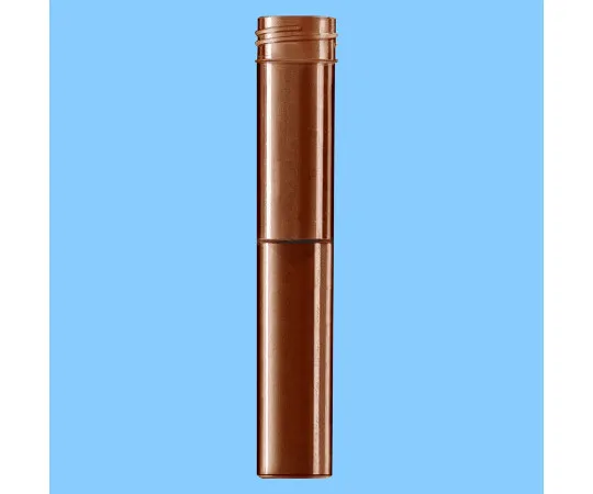 63-2977-83 False Bottom Tube (Flat Skirt) Body Brown 5mL 60.611.011