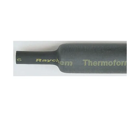 63-4751-36 TE Connectivity Black No Heat Shrink Tubing 5mm Sleeve Dia. x 1.2m Length, ZHTM Series 2:1 Ratio ZHTM-5/2.5-0