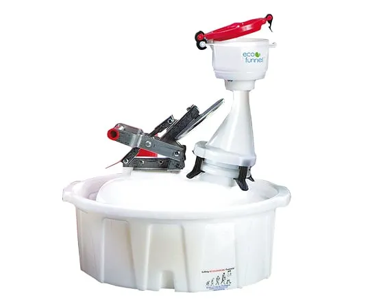 3-6374-01　［Discontinued］Waste Liquid Collecting System Approximately 7.5L φ110 x 140mm　EF-4-Justrite-B2-SYS