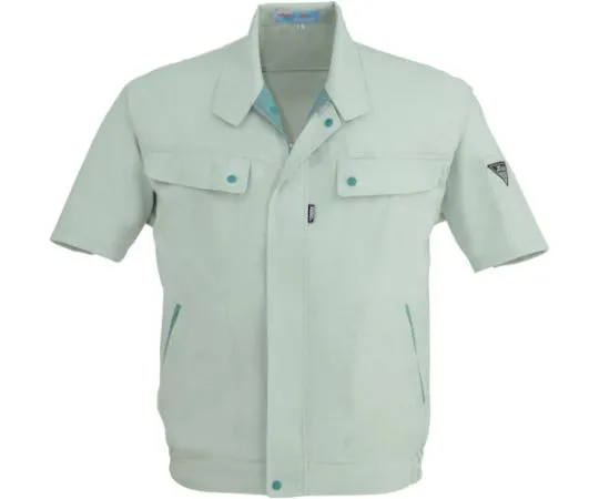 65-8455-68 Short Sleeve Blouson Moss Green 3L 5010-61-3L