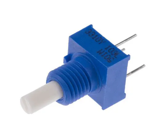 63-4851-15 Bourns 1 Gang Rotary Conductive Plastic Potentiometer with a 3.18 mm Dia. Shaft, 10kΩ, ±20%, 0.25W, Linear 3310Y-001-103L