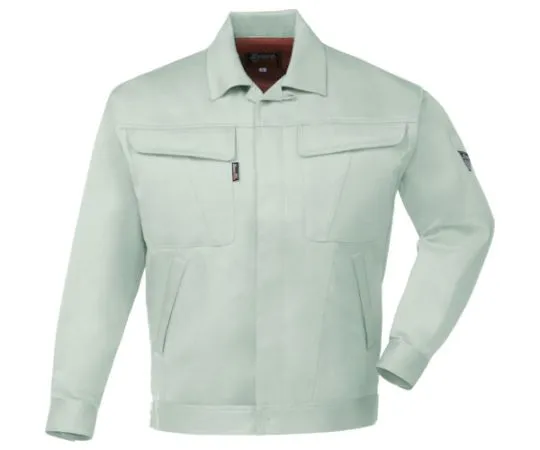 65-8416-95 Wing Type Long Sleeve Blouson Moss Green 3L 2071-61-3L