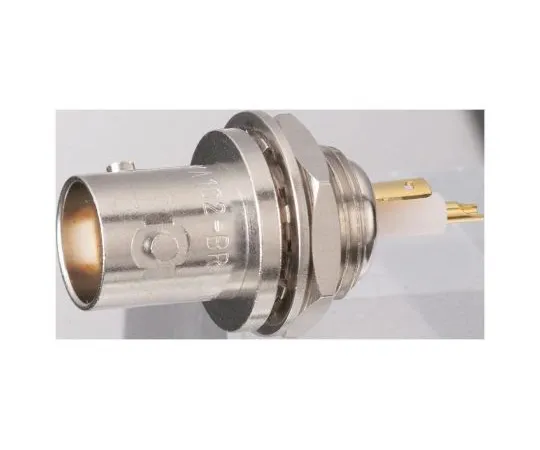 63-4857-93 Female Straight Panel Mount Triax Connector TXA102-BR
