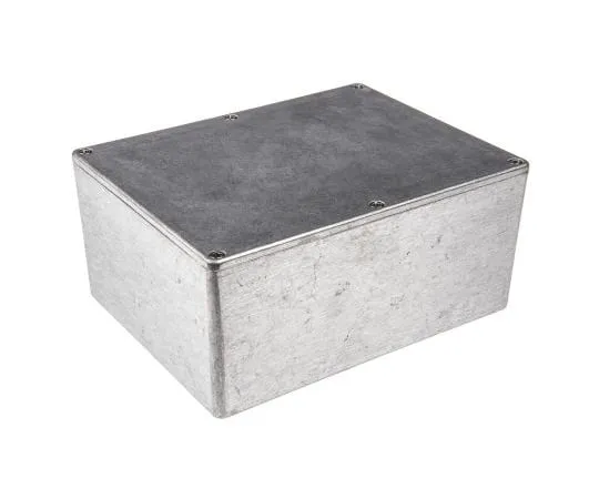 63-4843-79 RS PRO Die Cast Aluminium Enclosure, Shielded, 165.8 x 127.3 x 76.3mm 517-3383