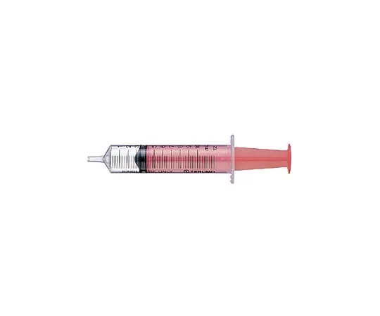 61-9704-47　［Discontinued］Terumo Syringe 10mL Slip Tip (Side Mouth) Red　SS-10ESZ10