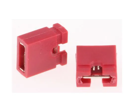 63-4746-19 RS Pro Shorting Link Female Straight Red Open Top 2 Way 1 Row 2.54mm Pitch 251-8698