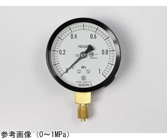 65-4276-02-20 Normal Pressure Gauge (Φ75) Vertical A Frame with 0.16 MPa Inspection Certificate AC20-121