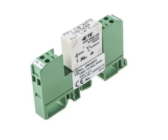 63-4758-43 Phoenix Contact EMG 10-REL/KSR-230/1-LC Series 230V dc DIN Rail Non-Latching Relay, SPNO 2964403