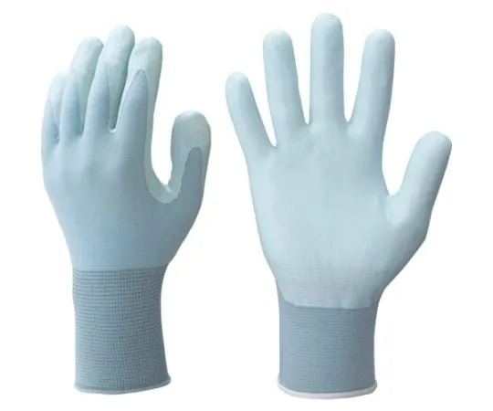 67-6859-21 Nitrile Rubber Unlined Gloves No265 Perfect Unlined Back Strong Long Blue M Size NO265-MB