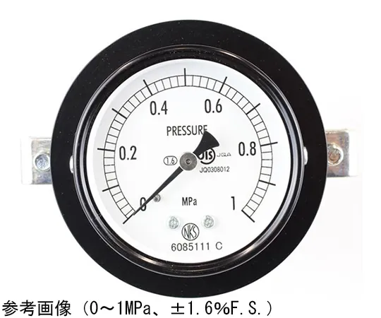 65-4270-66 Normal Pressure Gauge (Φ60) Embedded D Frame (Mounting Bracket) 0.16 MPa AA15-121