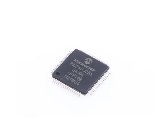 63-4930-88 Microchip, 16bit PIC Microcontroller, 32MHz, 256 kB Flash, 64-Pin TQFP PIC24FJ256GA106-I/PT