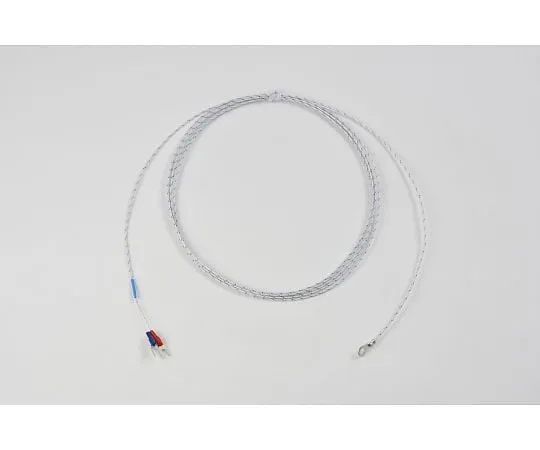 64-3425-91　Temperature Sensor [thermocouple K] Duplex (tip welding) Type (Class2 Glass Coating) - Round Tip Terminal -　TH-8162-1-M