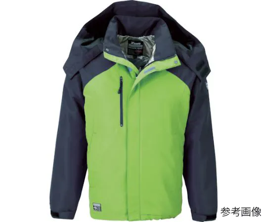 67-5537-22　［Discontinued］232 Aluminum Thermal Storage Blouson Yellow Green 6L　232-84-6L