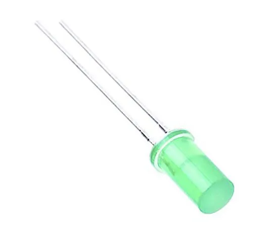 63-4739-08 2.2 V Green LED 5mm Through Hole, Kingbright Cylindrical L-483GDT L-483GDT