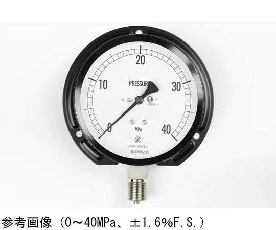 65-4288-11-20 Normal Pressure Gauge (Φ100) Vertical B Frame for Vibration Resistance with 40 MPa with Inspection Certificate AE20-233