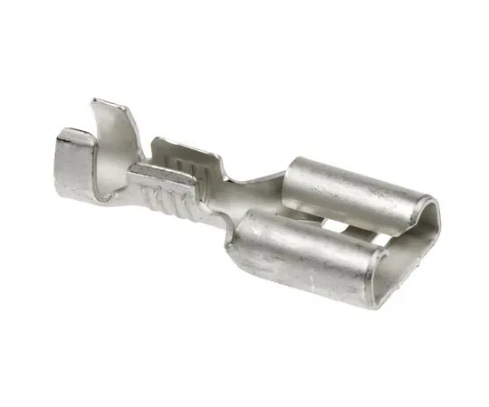 63-4743-34 TE Connectivity FASTIN-FASTON .250 Series Crimp Receptacle, 6.35 x 0.81mm, 0.8mm² to 2mm², 18AWG to 14AWG 42282-2