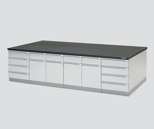 3-3710-01　［Discontinued］Central Laboratory Bench Wooden Type, Flat Type 1800 x 1200 x 800　SBOA-1812