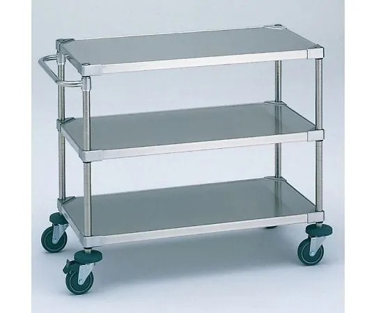 64-3538-15 Stainless Erecta Cart UTS Cart φ 125 W 686 x D 461 x H 923mm SUS ABS Resin Taper Type NSUTS0