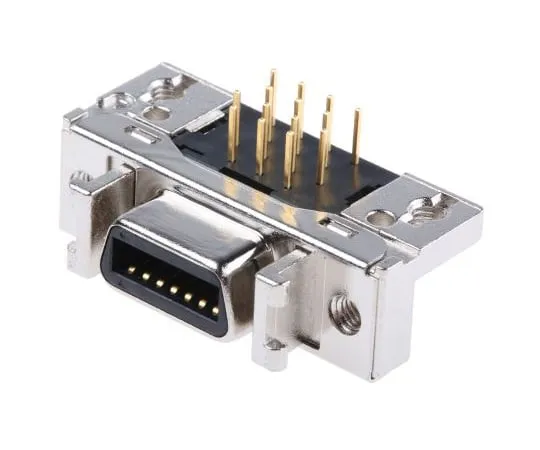 63-4834-77 3M MDR 102 Series, 14 Way Right Angle Through Hole Micro-D PCB Connector Socket, 2.54mm Pitch 10214-5212PL