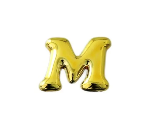61-7421-20 Gold Characters Small M ABG15-M
