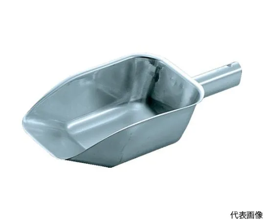 61-3223-25 Stainless Steel Square Ice Shovel Small 300 x 200 x 105 KS-S