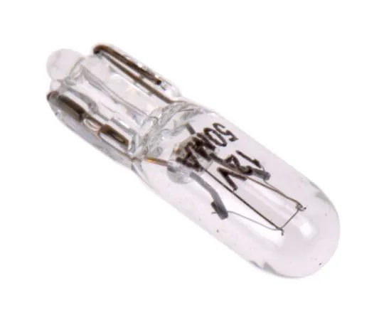 63-4919-07 Wedge Indicator Light, Clear, 12 V, 50 mA, 5000h 655-9700