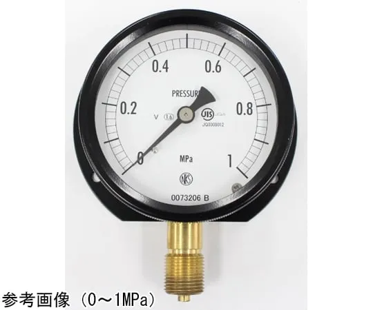 65-4296-22-20 Sealed Pressure Gauge (75Φ) Vertical B Frame for Vibration Resistance with 0.4 MPa with Inspection Certificate BC10-231