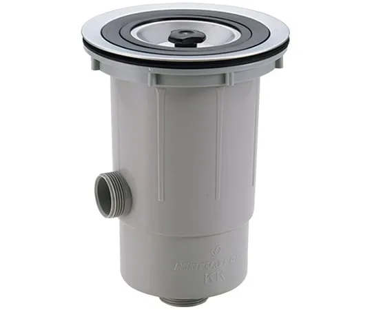 68-0507-29 Deep Drain Trap G1-1/2 Screw Overflow Resin Basket Specification KK Rotated -2 TO-195WP (KKヨコ-2)